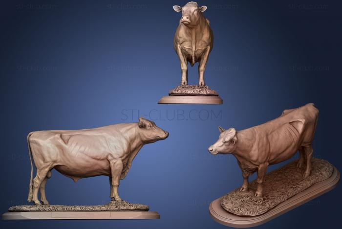 3D model Cow Model (STL)